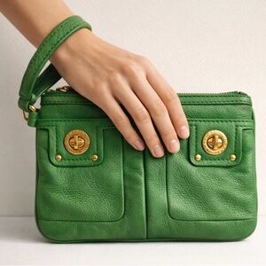 Marc by Marc Jacobs wristlet in Green. Good condition.